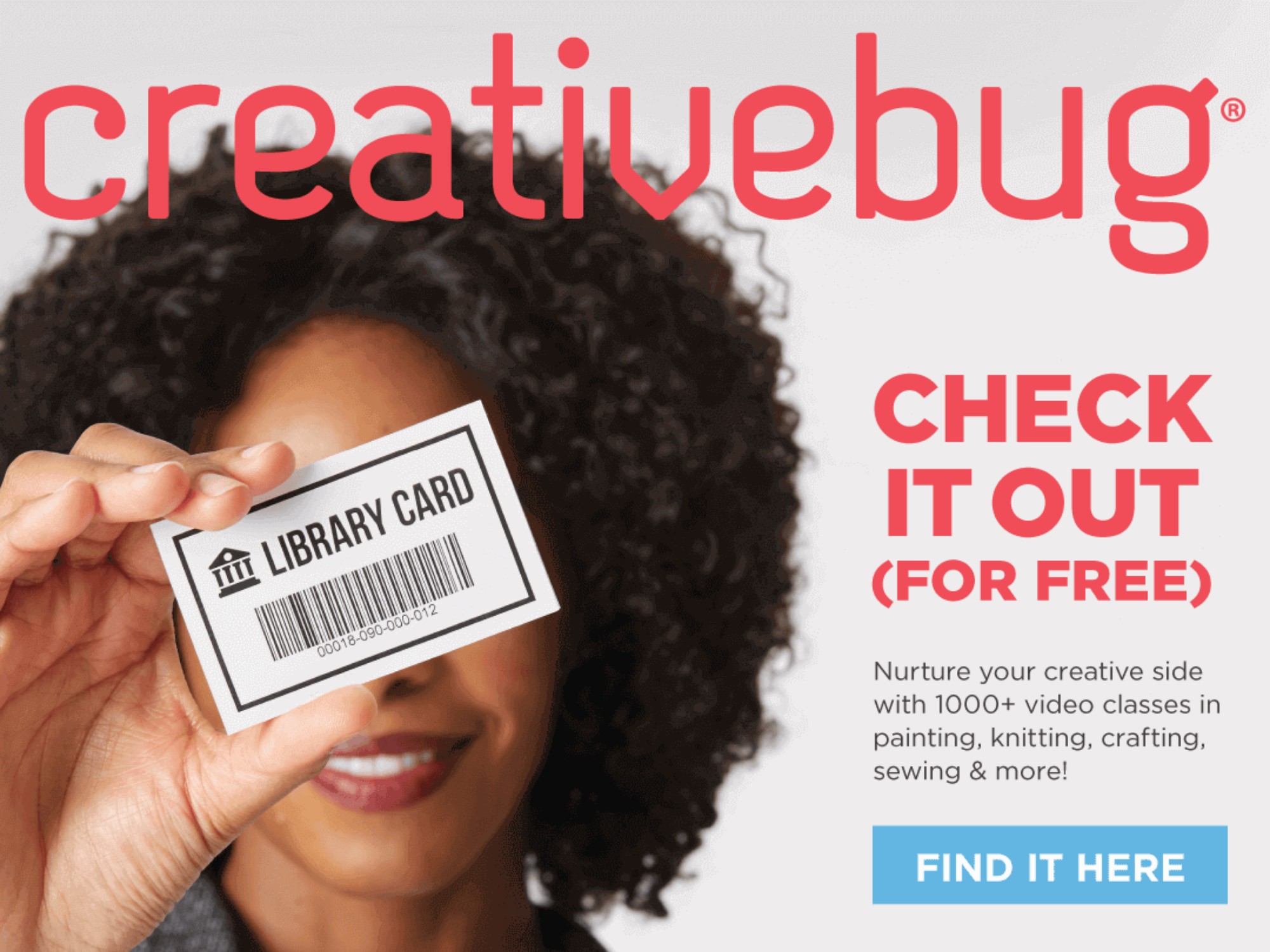 Try Creativebug today!
