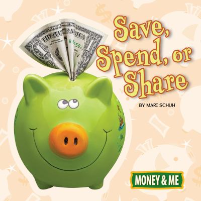 Save, spend, or share Book cover