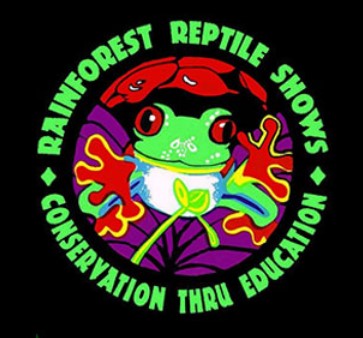 rainforest reptile shows logo
