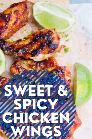 Sweet and Spicy Chicken Wings