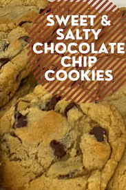 chocolate chip cookies image with text
