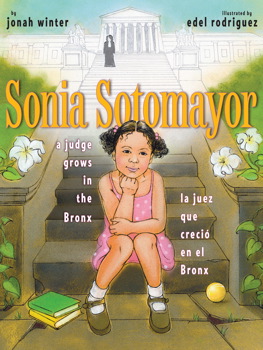 sonia sotomayor book cover
