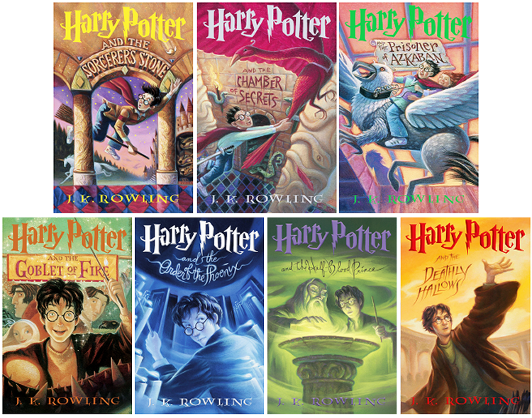 harry potter book cover