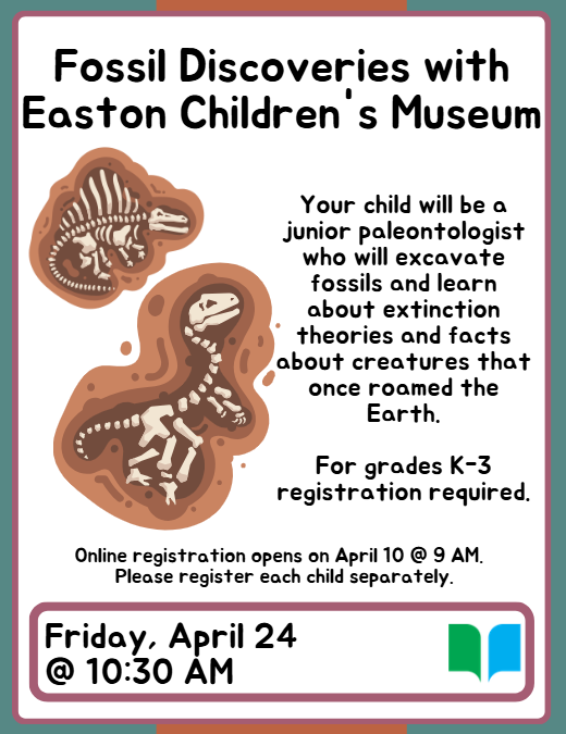Your child will be a junior paleontologist who will excavate fossils and learn about extinction theories and facts about creatures that once roamed the Earth.