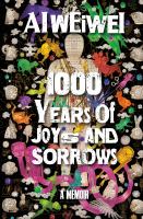 1000 years of joys and sorrows book cover