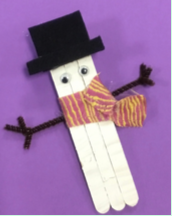 snowman magnet