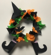 witch wreath image