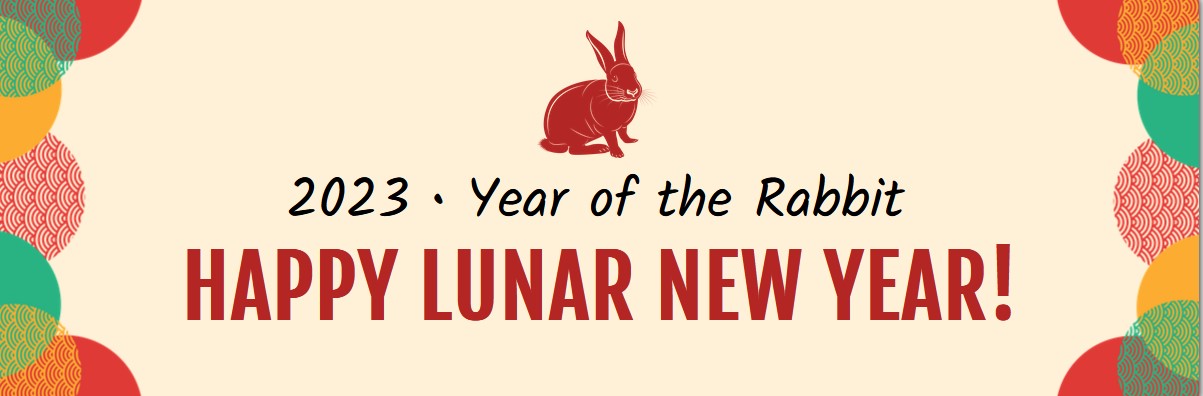 year of the rabbit banner