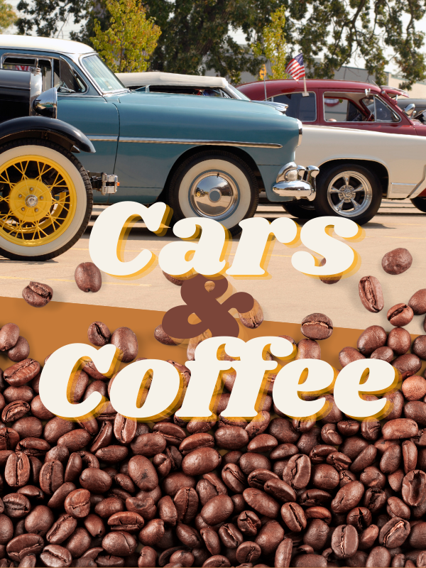 cars and coffee beans image with text